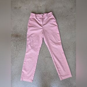 H&M Straight-Leg Pants in Pink